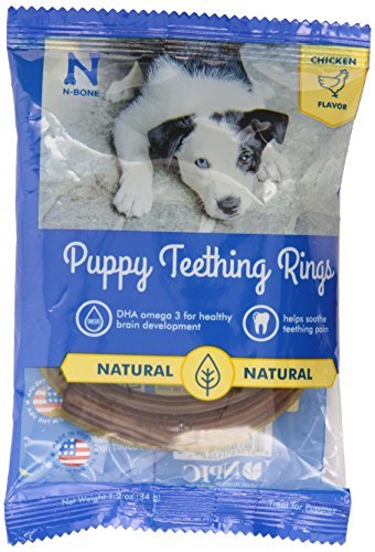 N-Bone Puppy Teething Ring - Chicken