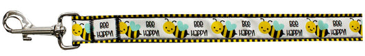 Bee Happy Nylon Leash