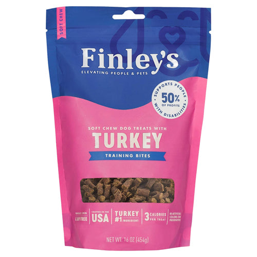 Finleys Dog Soft Chew Training Bites 16oz.