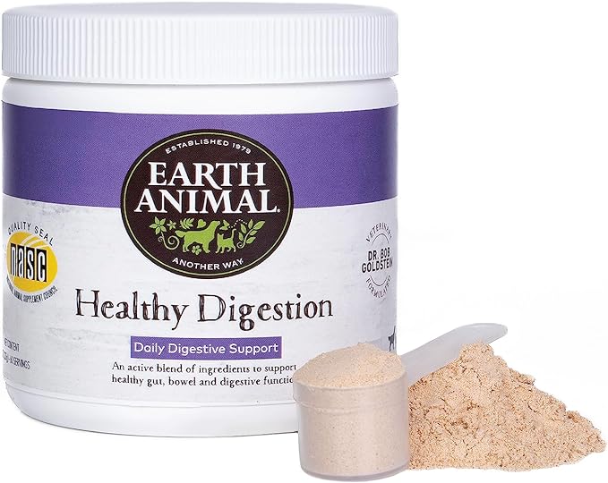 Earth Animal Healthy Digestion Dog Supplement 8oz