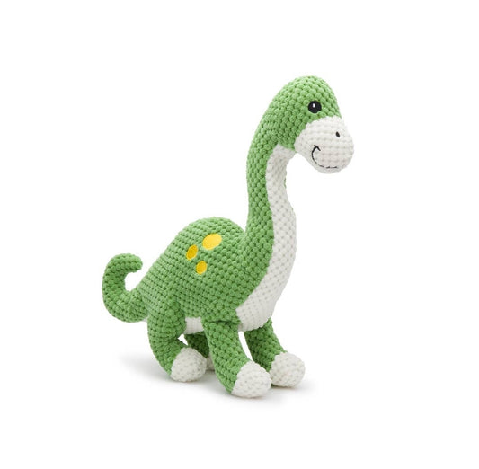 fabdog Brontosaurus Floppy Plush Dog Toy