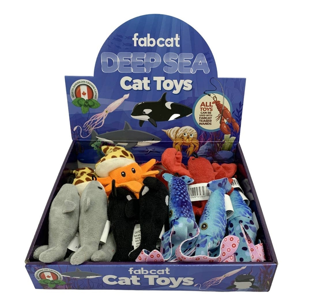 fabcat Deep Sea Catnip Toy