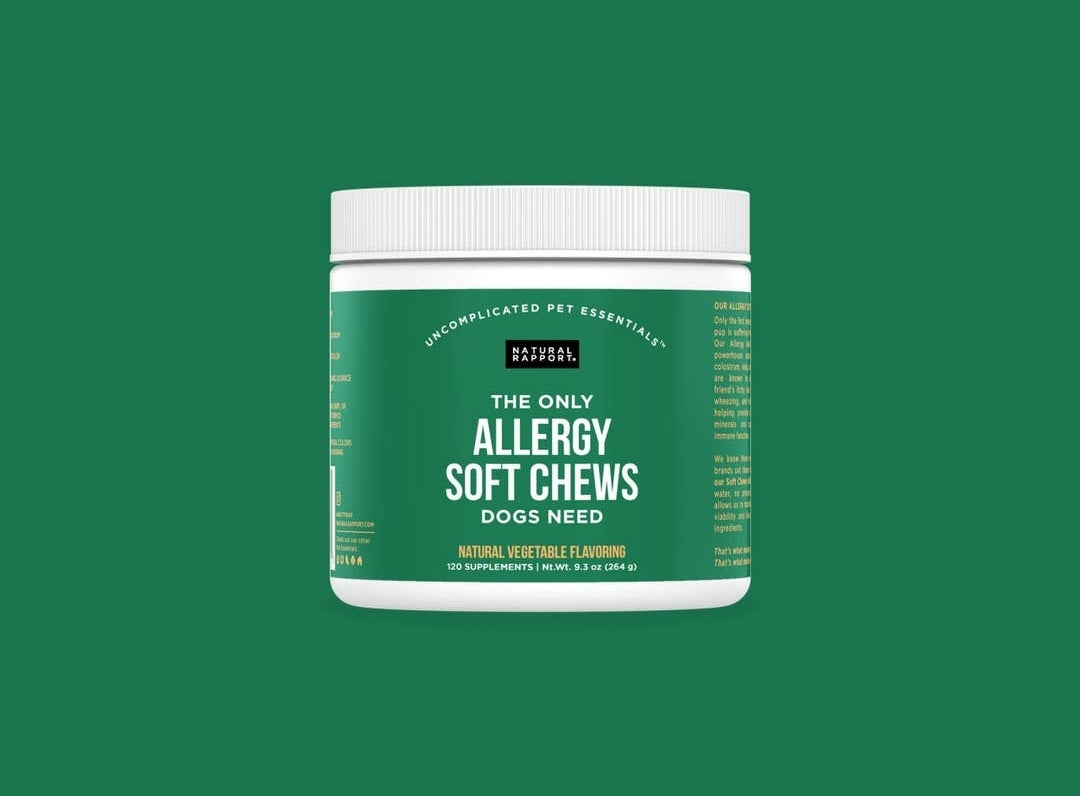 The Only Allergy Soft Chews Dogs Need