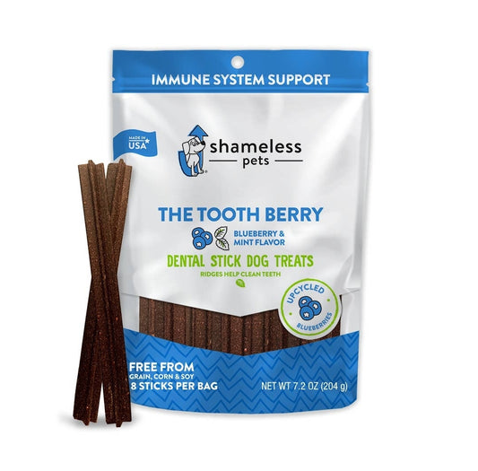 Shameless Pets The Tooth Berry Dental Sticks