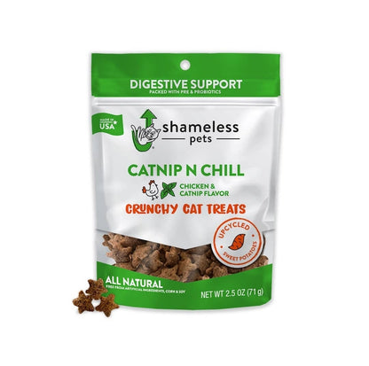 Shameless Pets Catnip N Chill Crunchy Cat Treats