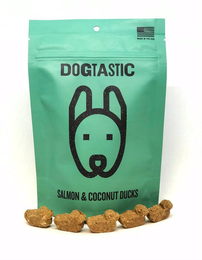 Dogtastic Salmon & Coconut Ducks Dog Treats