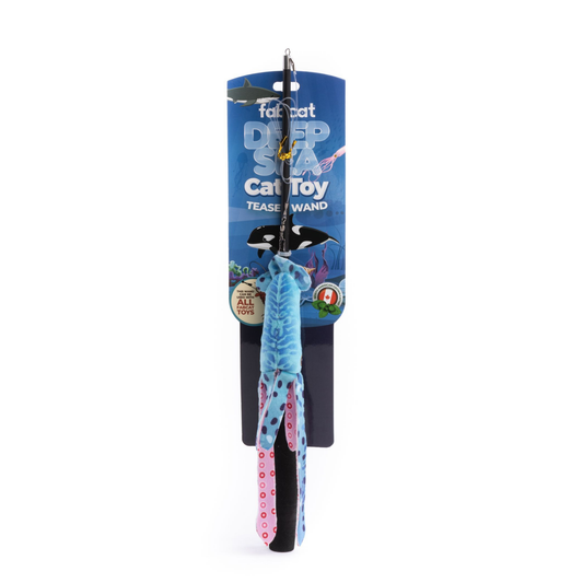 Deep Sea Cat Toy Teaser Wand