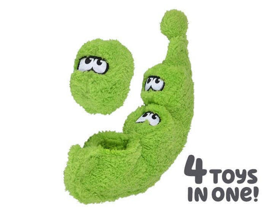 Duraplush Peas in a Pod Dog Toy